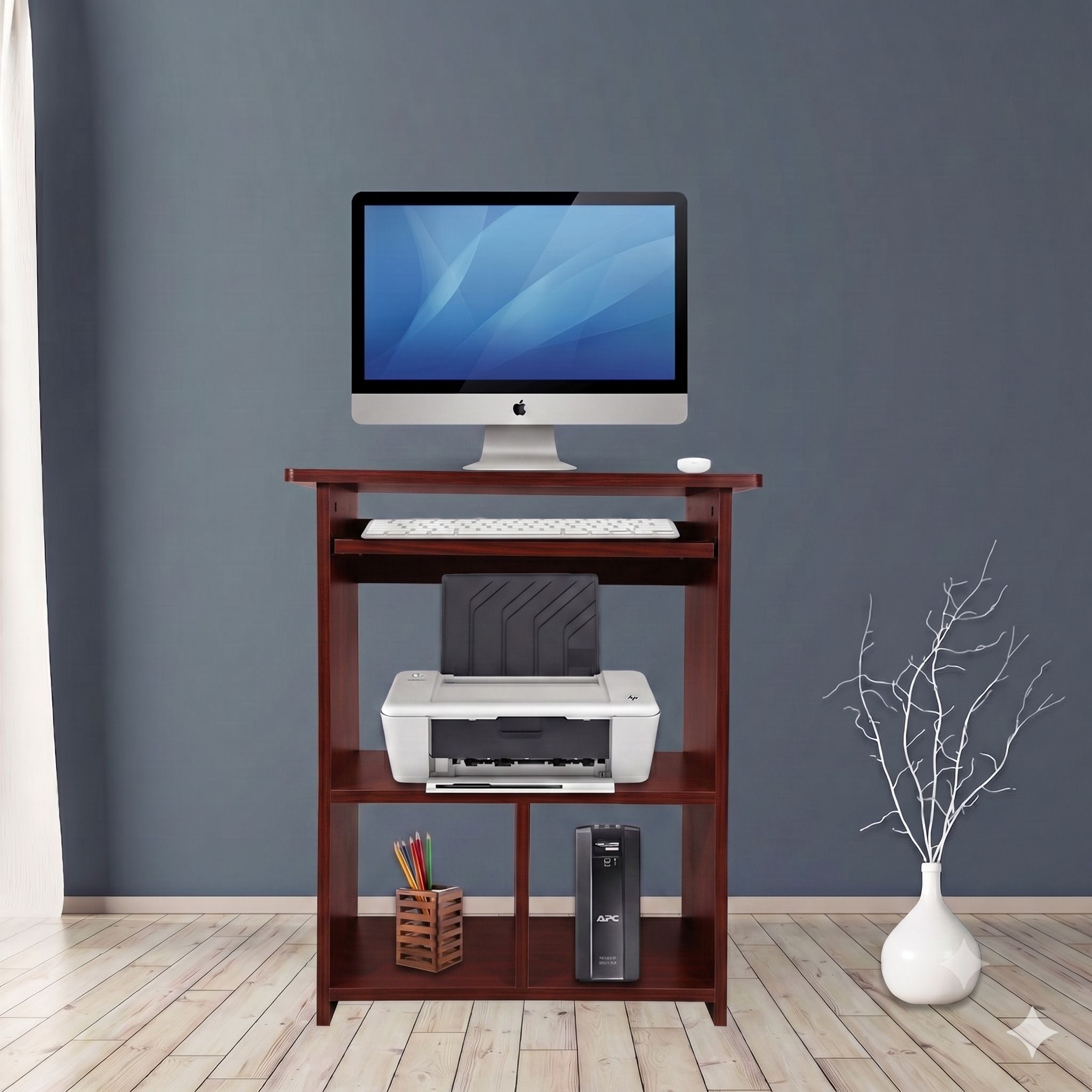 purple furniture Engineered Wood Computer Desk-picture-25