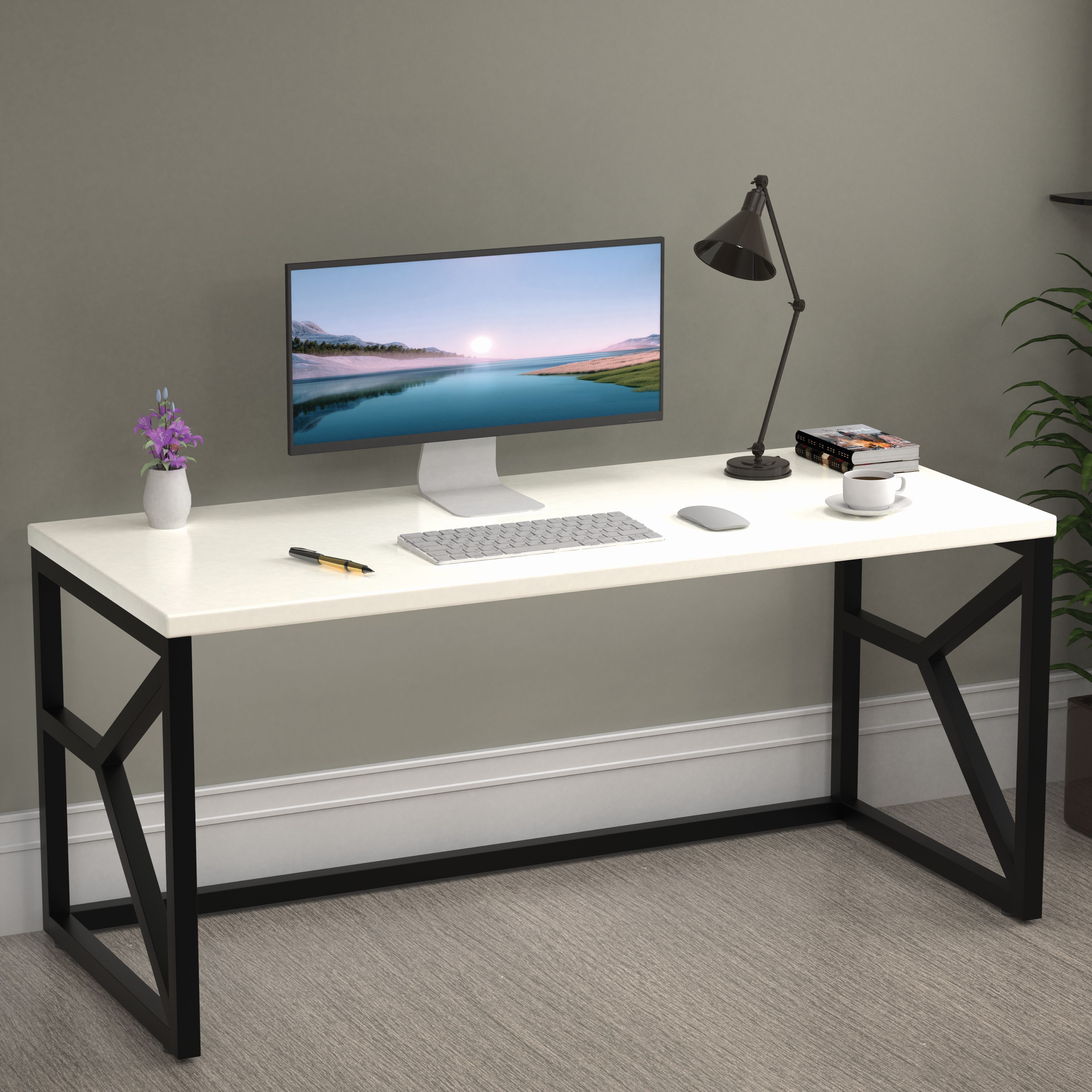 honeytouch Engineered Wood Computer Desk-picture-24