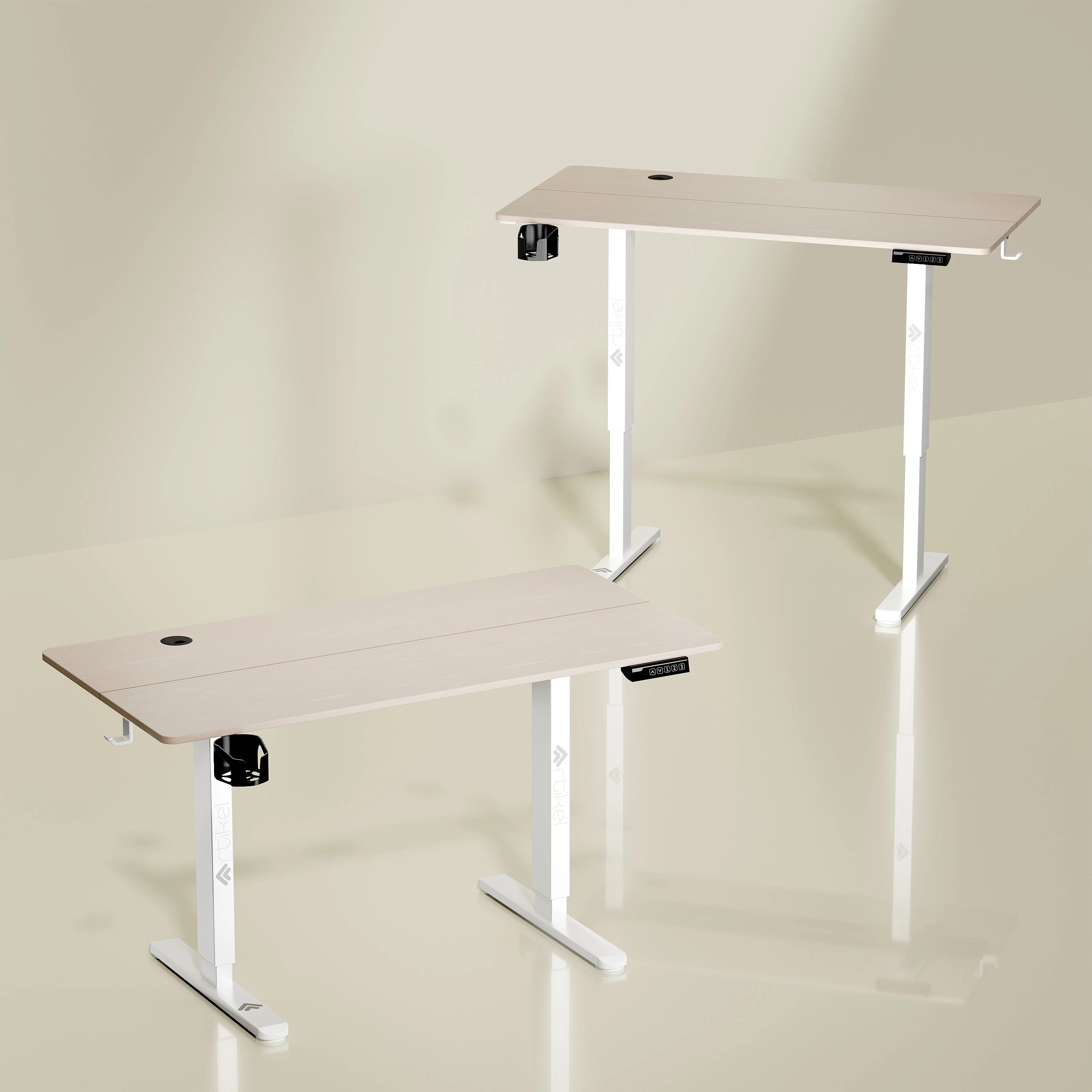artikel Artidesk Eco Electric Height Adjustable Table for Office Work & Home Engineered Wood Computer Desk-picture-10