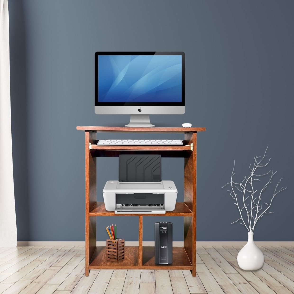 purple furniture Elite Engineered Wood Computer Desk-picture-14