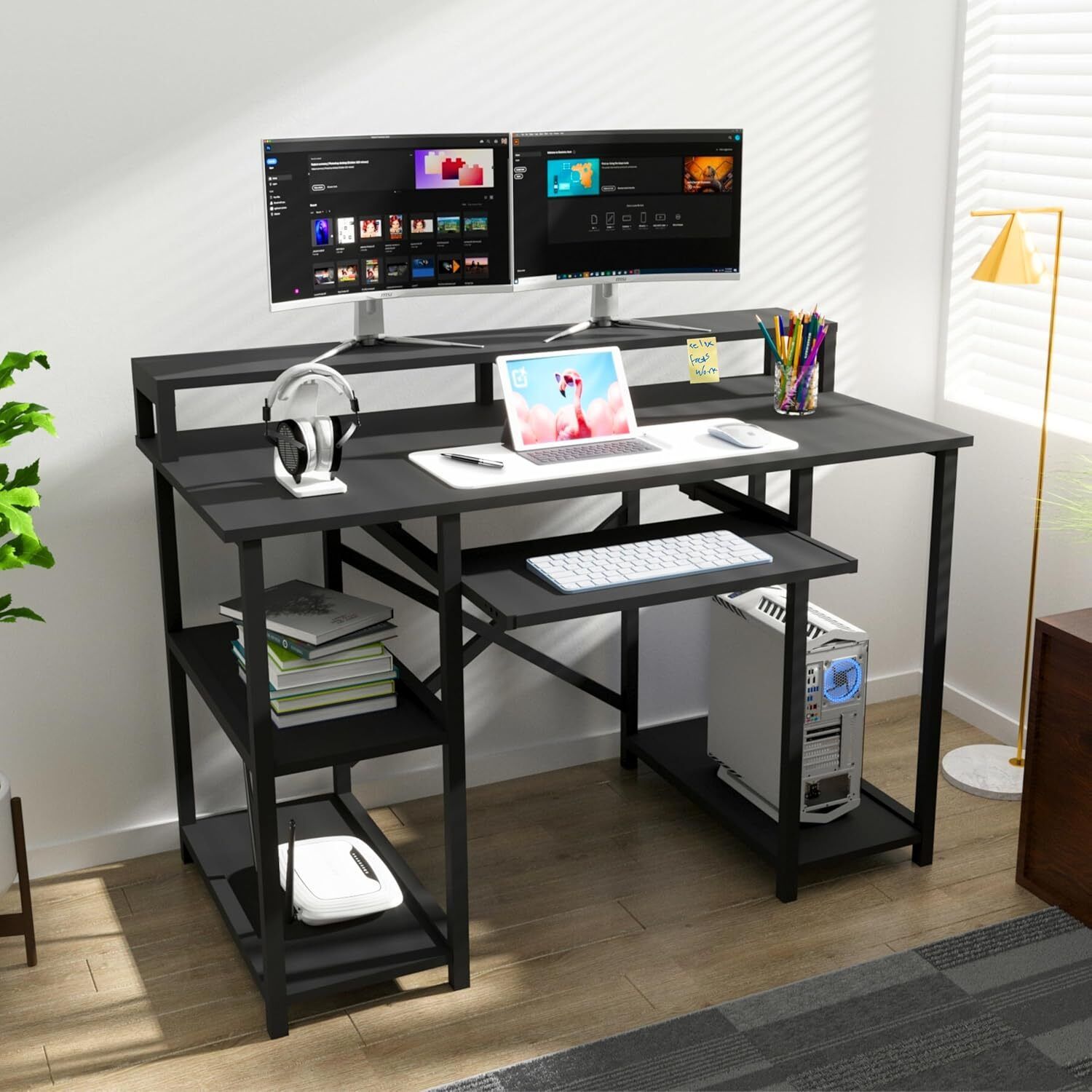 klaxon Engineered Wood Computer Desk-picture-10