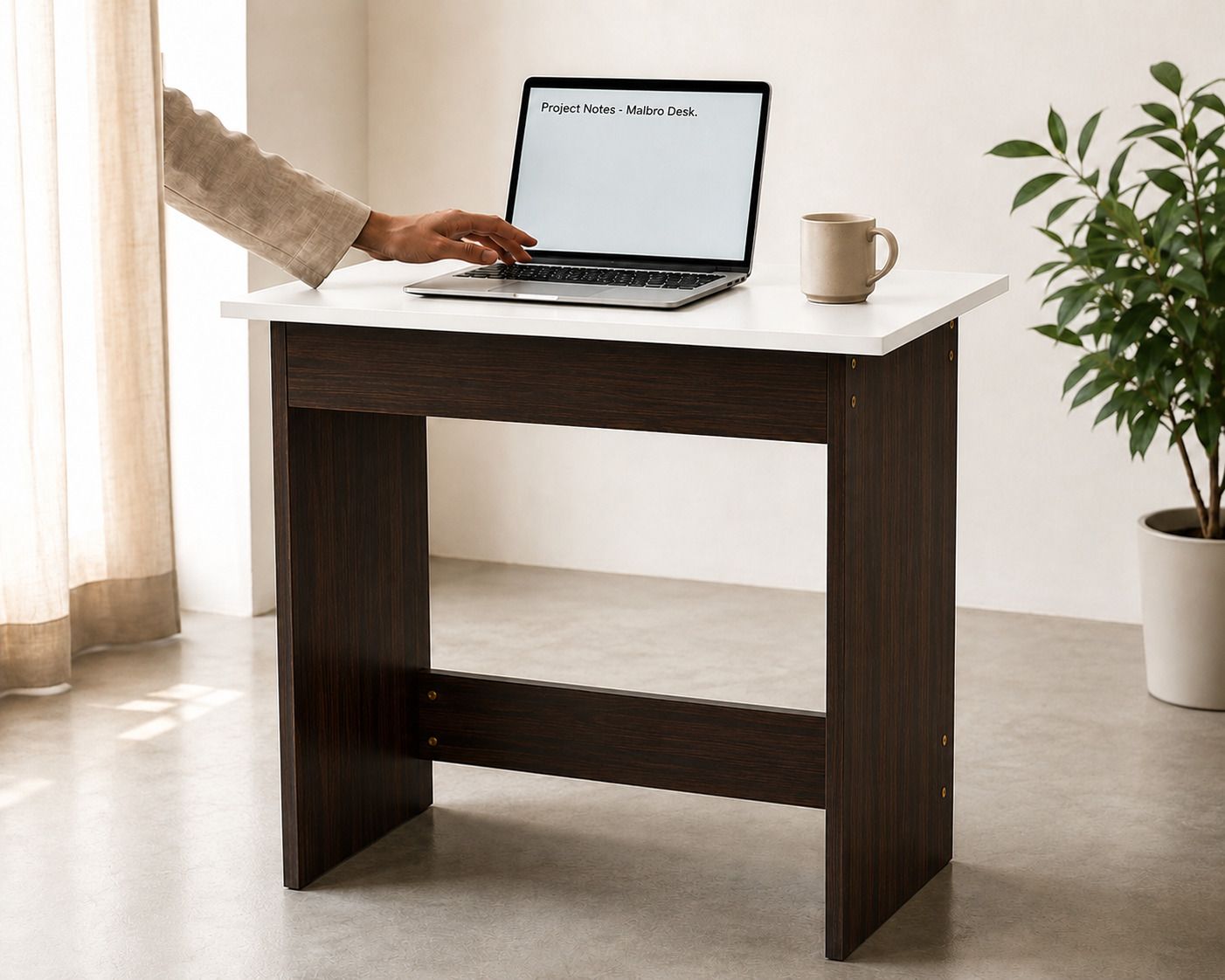 malbro Engineered Wood Study Table for Home & Office | Modern Computer Desk Engineered Wood Computer Desk-picture-0