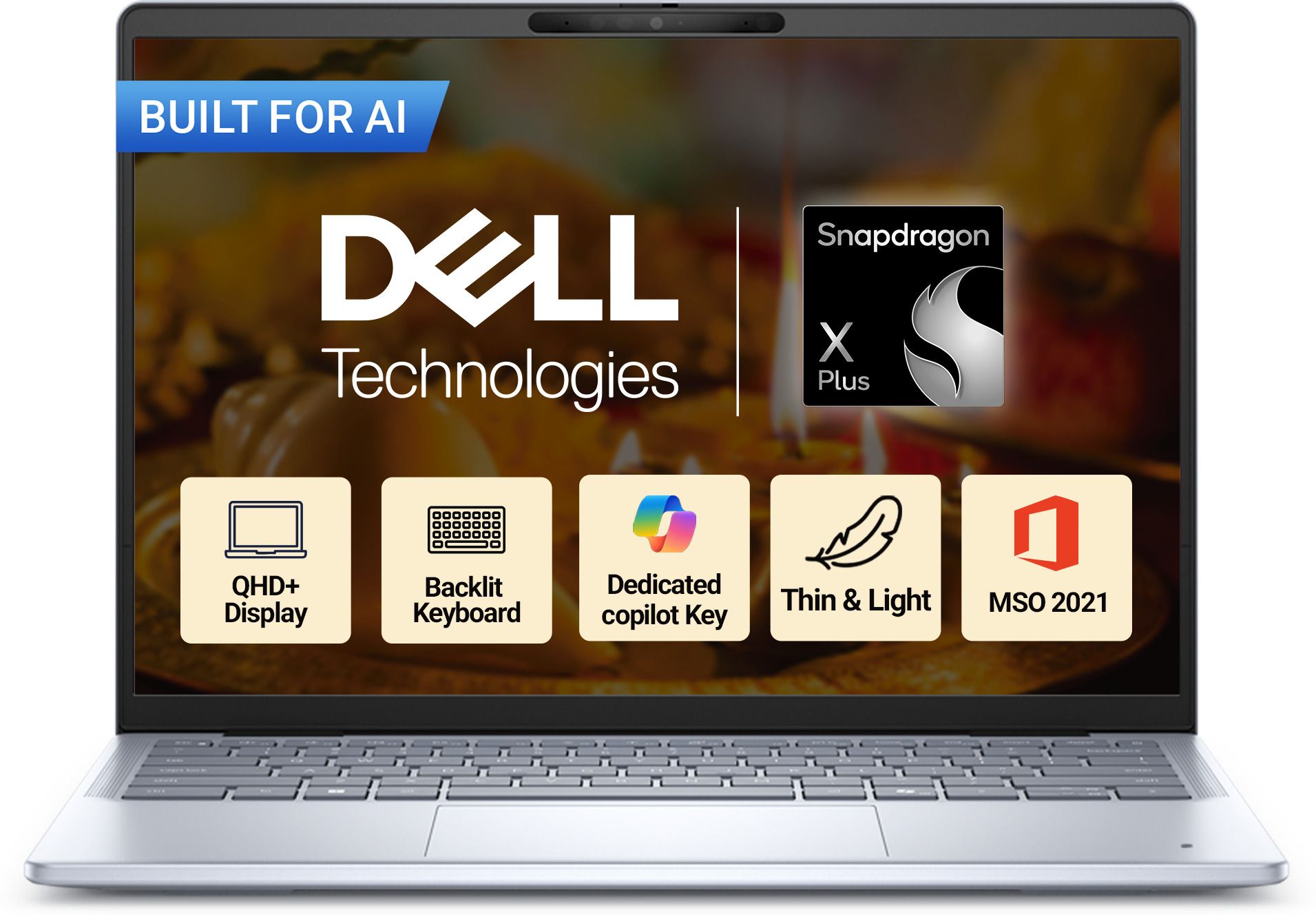DELL 14 Snapdragon X Plus - (16 GB/1 TB SSD/Windows 11 Home) 7441 Thin and Light Laptop-image-37
