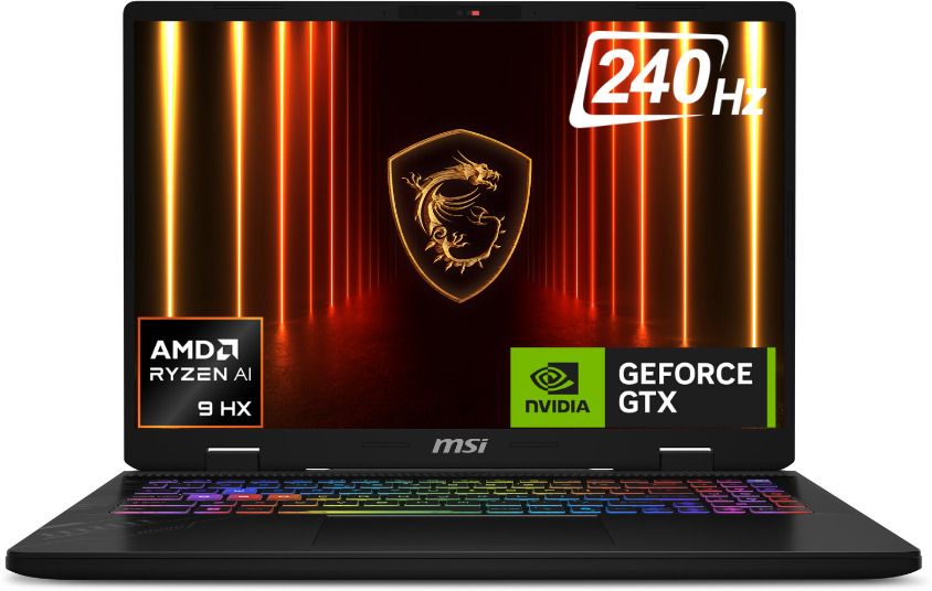 MSI Crosshair A16 HX AMD Ryzen 9 16 Core 8940 - (16 GB/1 TB SSD/Windows 11 Home/8 GB Graphics/NVIDIA GeForce RTX 5070/240 Hz) Crosshair A16 HX D8WGKG-046IN Gaming Laptop-image-31