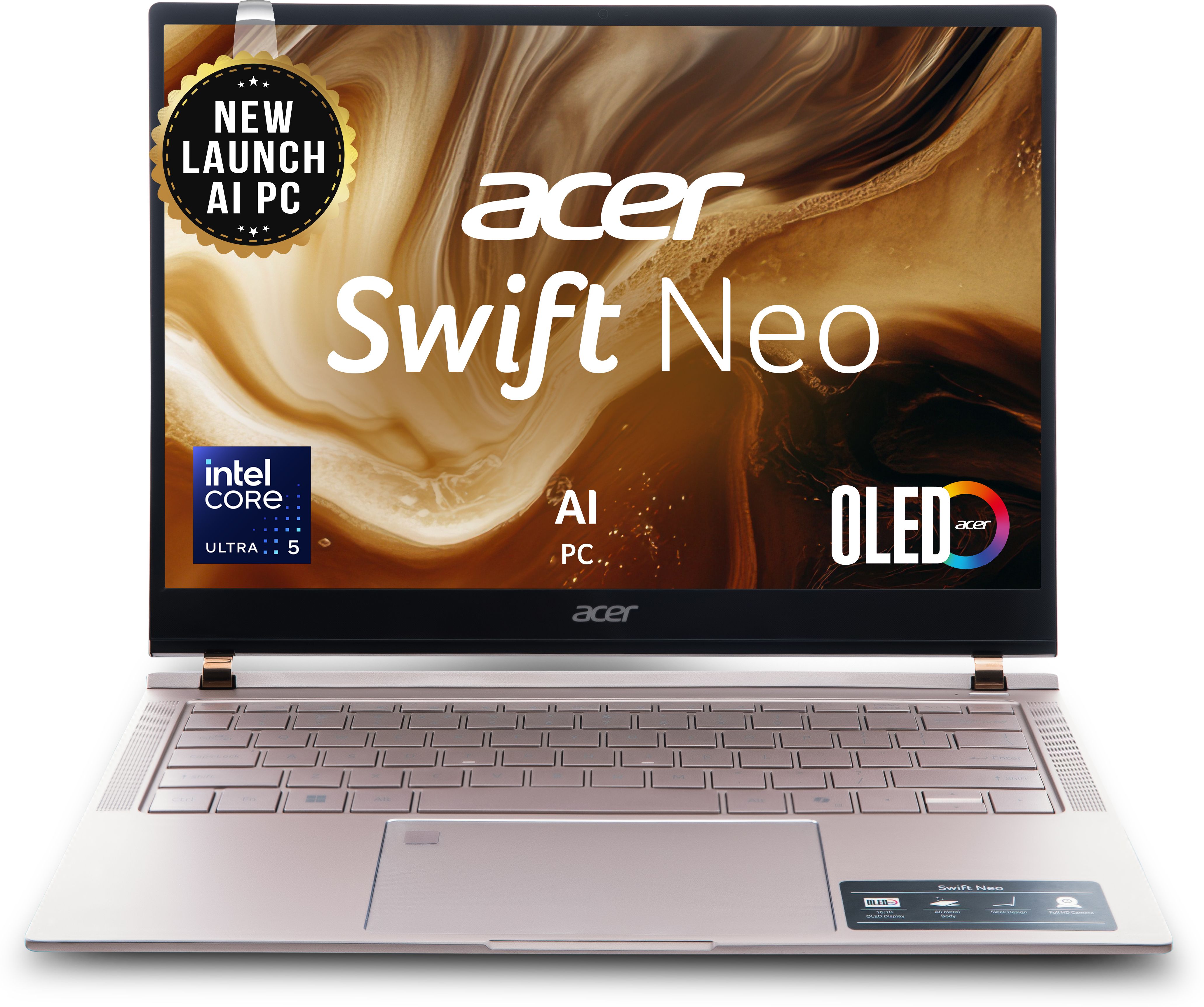 Acer Swift Neo OLED AI PC Intel Core Ultra 5 115U - (16 GB/1 TB SSD/Windows 11 Home) SFN14-54H Thin and Light Laptop-image-16