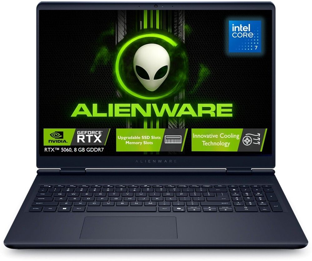 DELL 16 Intel Core 7 240H - (16 GB/1 TB SSD/Windows 11 Home/8 GB Graphics/NVIDIA GeForce RTX 5060) Alienware 16 Aurora Gaming Laptop-image-13