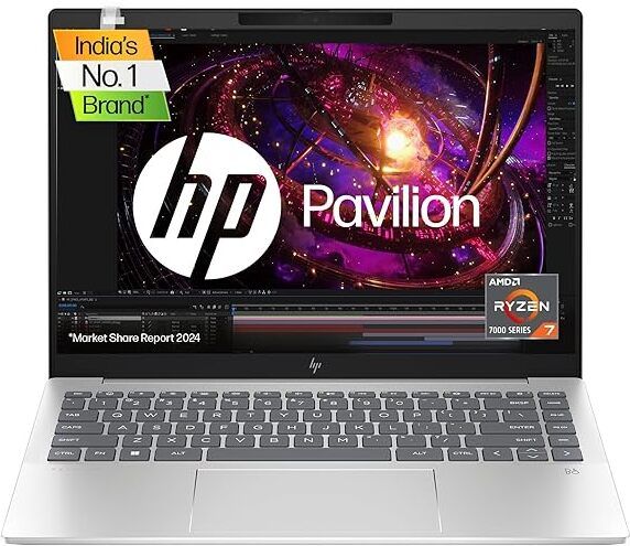 HP Pavilion Plus AMD Ryzen 7 7th Gen 7000 - (16 GB/1 TB SSD/Windows 11 Home) 14-ey0789AU Thin and Light Laptop-image-48