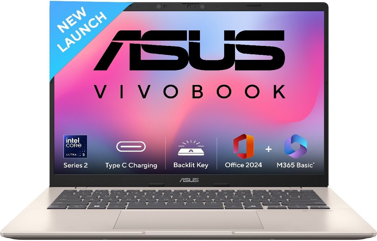 ASUS Vivobook 14 (2025) with Office 2024 + M365 Basic*, Intel Core Ultra 5 225H - (16 GB/1 TB SSD/Windows 11 Home) X1407CA-LY1581WS Thin and Light Laptop-image-34