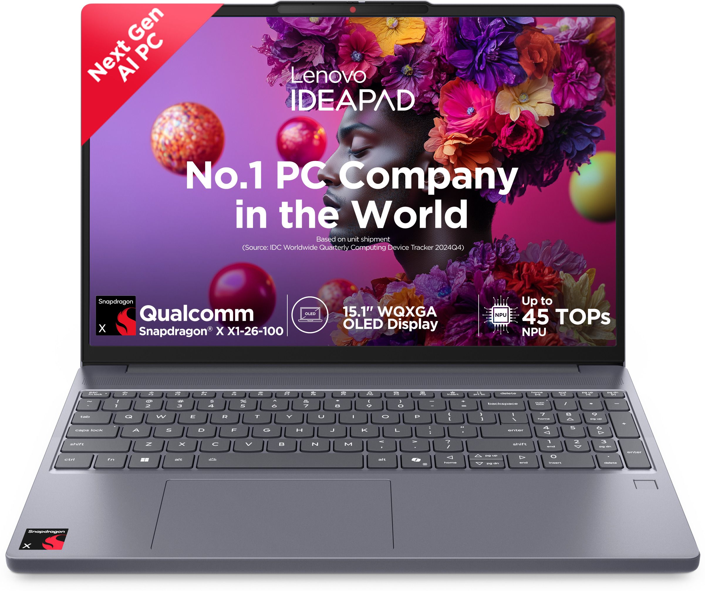Lenovo IdeaPad Qualcomm Snapdragon X - (16 GB/512 GB SSD/Windows 11 Home) IdeaPad Slim 3 15Q8X10 Laptop-image-25