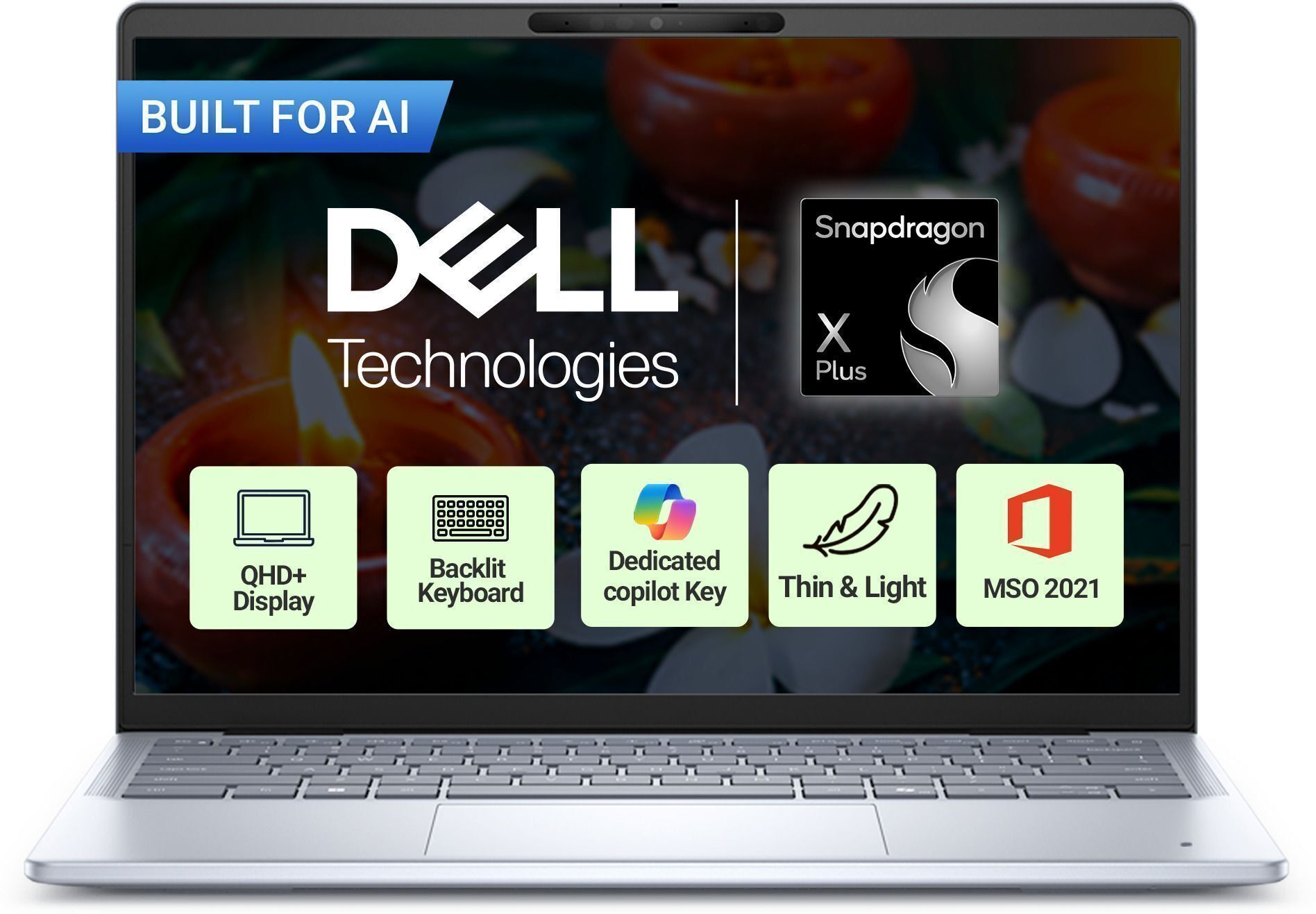 DELL 14 Snapdragon X Plus - (16 GB/512 GB SSD/Windows 11 Home) 7441 Thin and Light Laptop-image-43