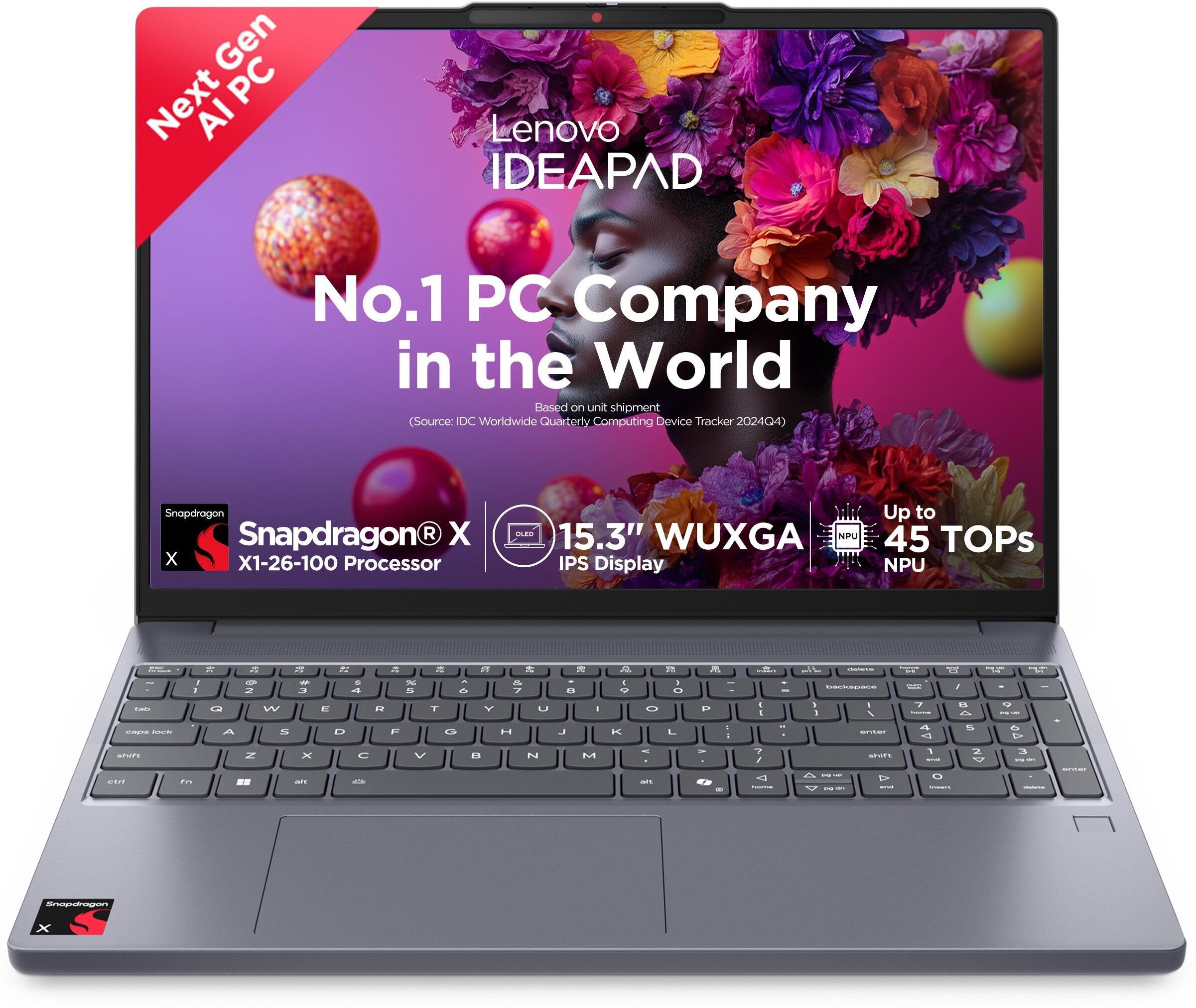 Lenovo IdeaPad Slim 3 with 1Yr ADP Snapdragon X - (16 GB/1 TB SSD/Windows 11 Home) 15Q8X10 Thin and Light Laptop-image-29
