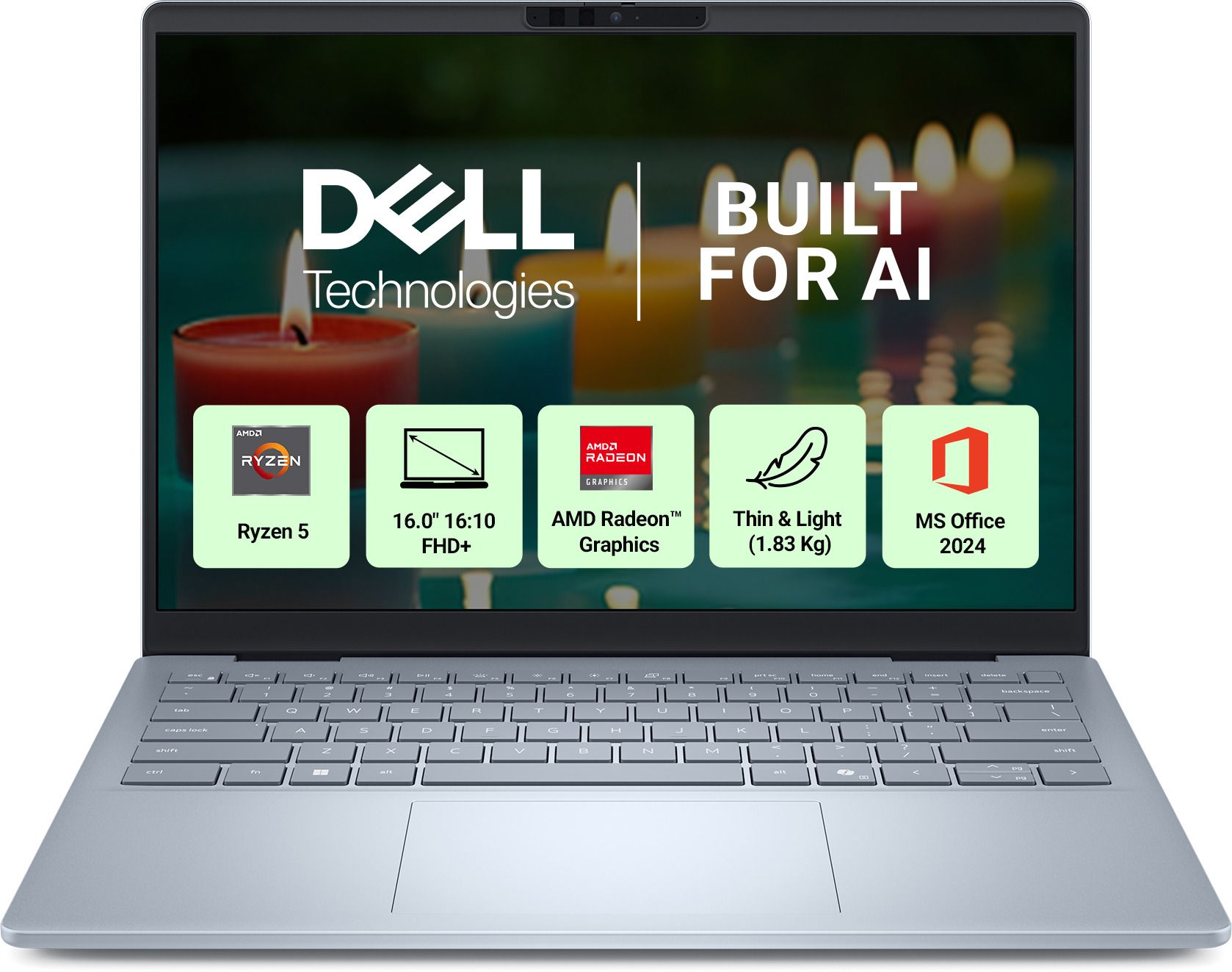 DELL 16 AMD Ryzen AI 5 Hexa Core 340 AI - (16 GB/512 GB SSD/Windows 11 Home) DB16255 Laptop-image-44