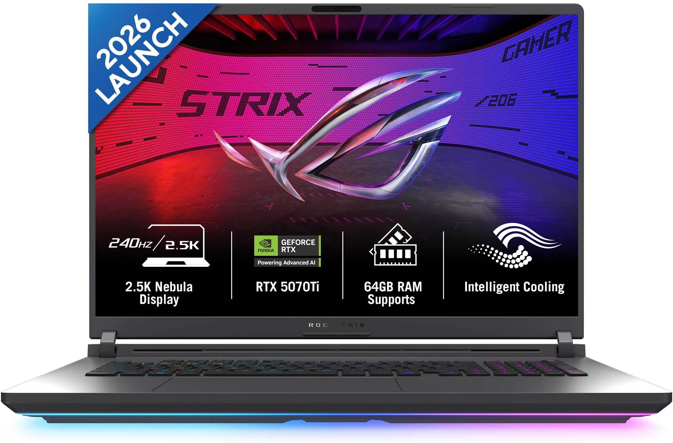 ASUS ROG Strix G18 (2026) Intel Core Ultra 9 290HX - (32 GB/1 TB SSD/Windows 11 Home/12 GB Graphics/NVIDIA GeForce RTX 5070 Ti/300 Hz) G815LR-TT292WS Gaming Laptop-image-14