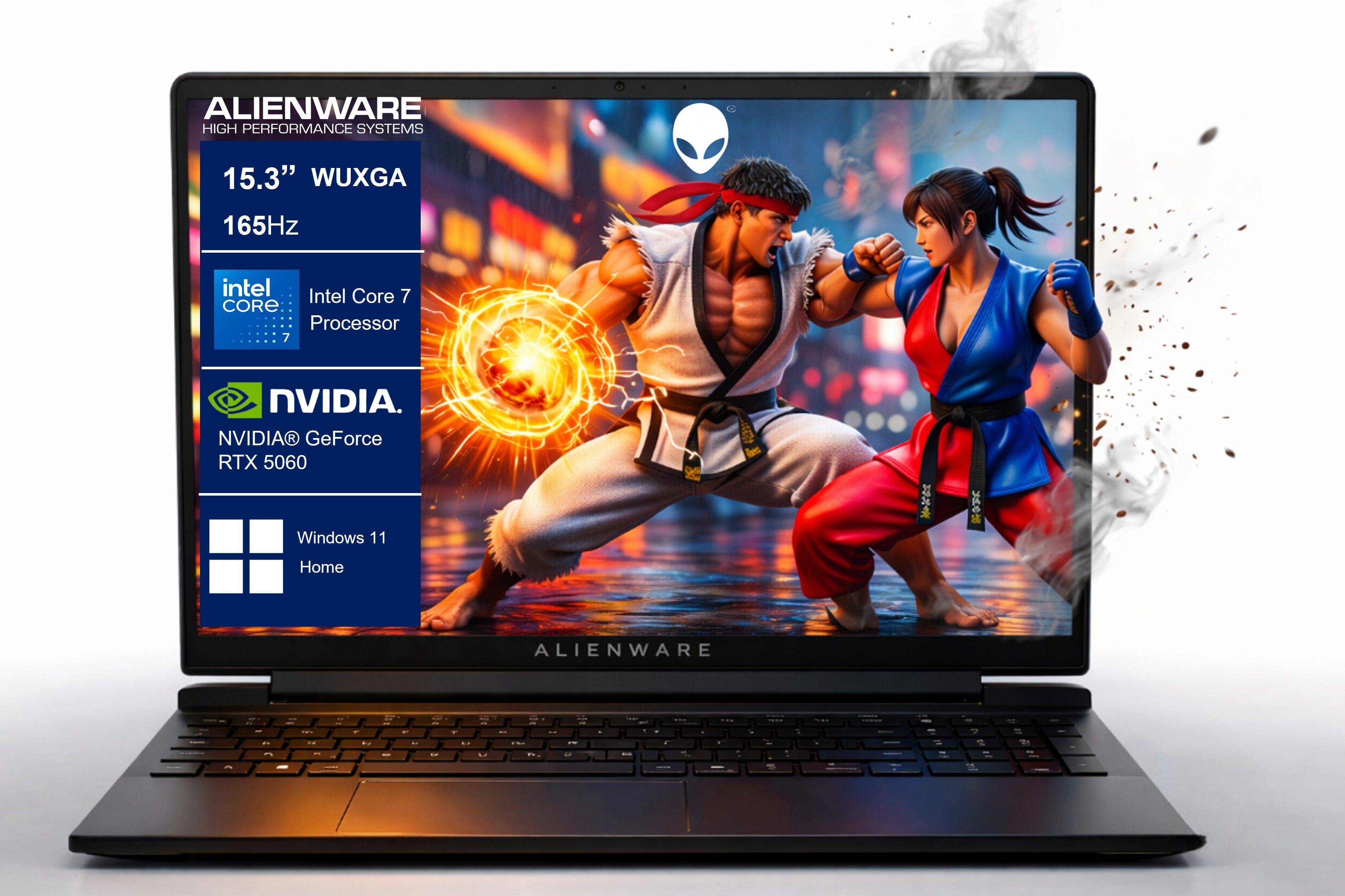 DELL AW-H Intel Core 7 14th Gen 240H - (16 GB/512 GB SSD/Windows 11 Home/8 GB Graphics/NVIDIA GeForce RTX 5060/165 Hz) Alienware 15 Gaming Laptop-image-46