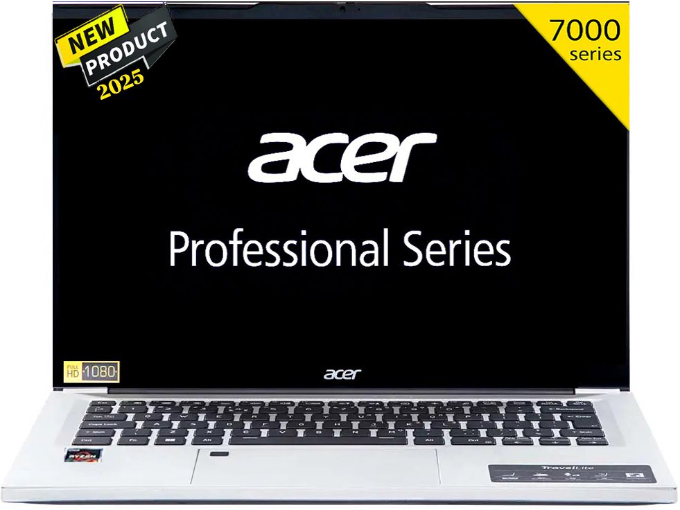 Acer Professional AMD Ryzen 3 Quad Core 7th Gen 7330U With Turbo Boost - (16 GB/512 GB SSD/Windows 11 Pro) TL14-42M Notebook-image-15