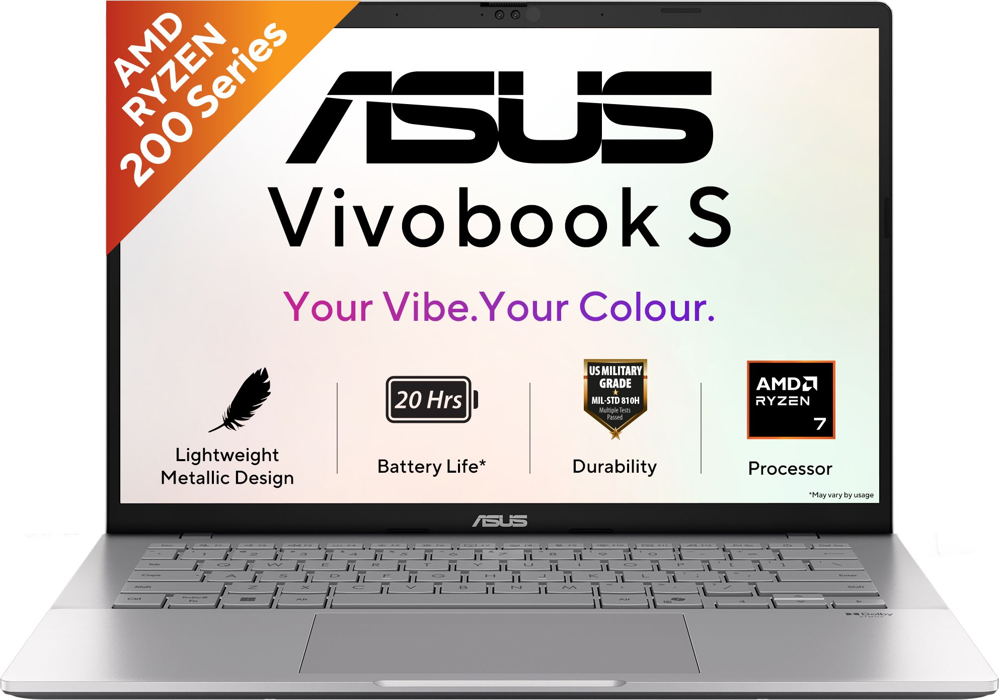 ASUS Vivobook S14 (2026) with Office 2024 + M365 Basic*, AI PC NPU up to 16TOPS AMD Ryzen 7 260 - (16 GB/1 TB SSD/Windows 11 Home) M3407HA-LY751WS Thin and Light Laptop-image-17