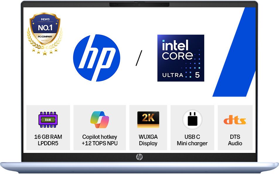 HP Intel Core Ultra 5 225U - (16 GB/512 GB SSD/Windows 11 Home) OmniBook 5 16-af1101TU Thin and Light Laptop-image-20