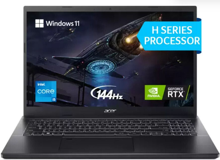 Acer Aspire 7 Intel Core i5 12th Gen 12450H - (16 GB/512 GB SSD/Windows 11 Home/4 GB Graphics/NVIDIA GeForce RTX 3050/144 Hz) A715-76G-548J Gaming Laptop-image-42