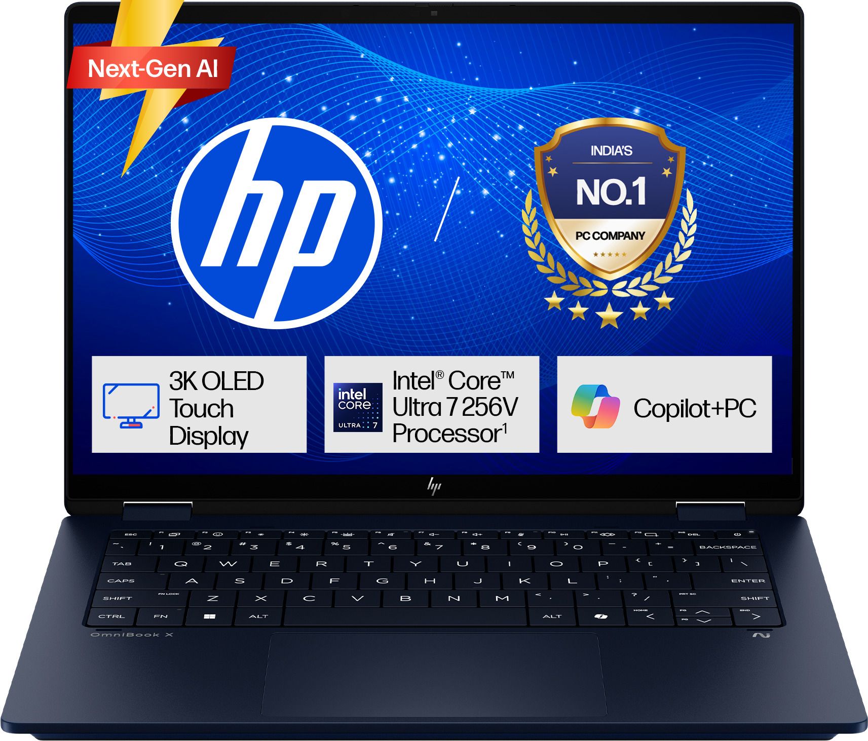 HP 14 Intel Core Ultra 7 256V - (16 GB/1 TB SSD/Windows 11 Home) Omnibook X 14-fm0100TU Thin and Light Laptop-image-37