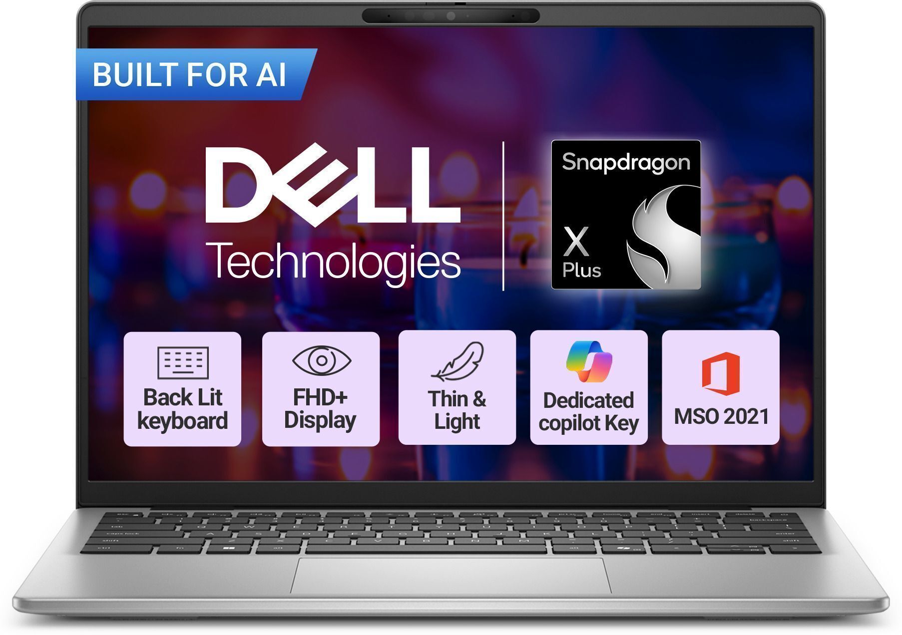 DELL 14 Qualcomm Snapdragon X Plus - (16 GB/512 GB SSD/Windows 11 Home) OINS441100101RING10 Thin and Light Laptop-image-42