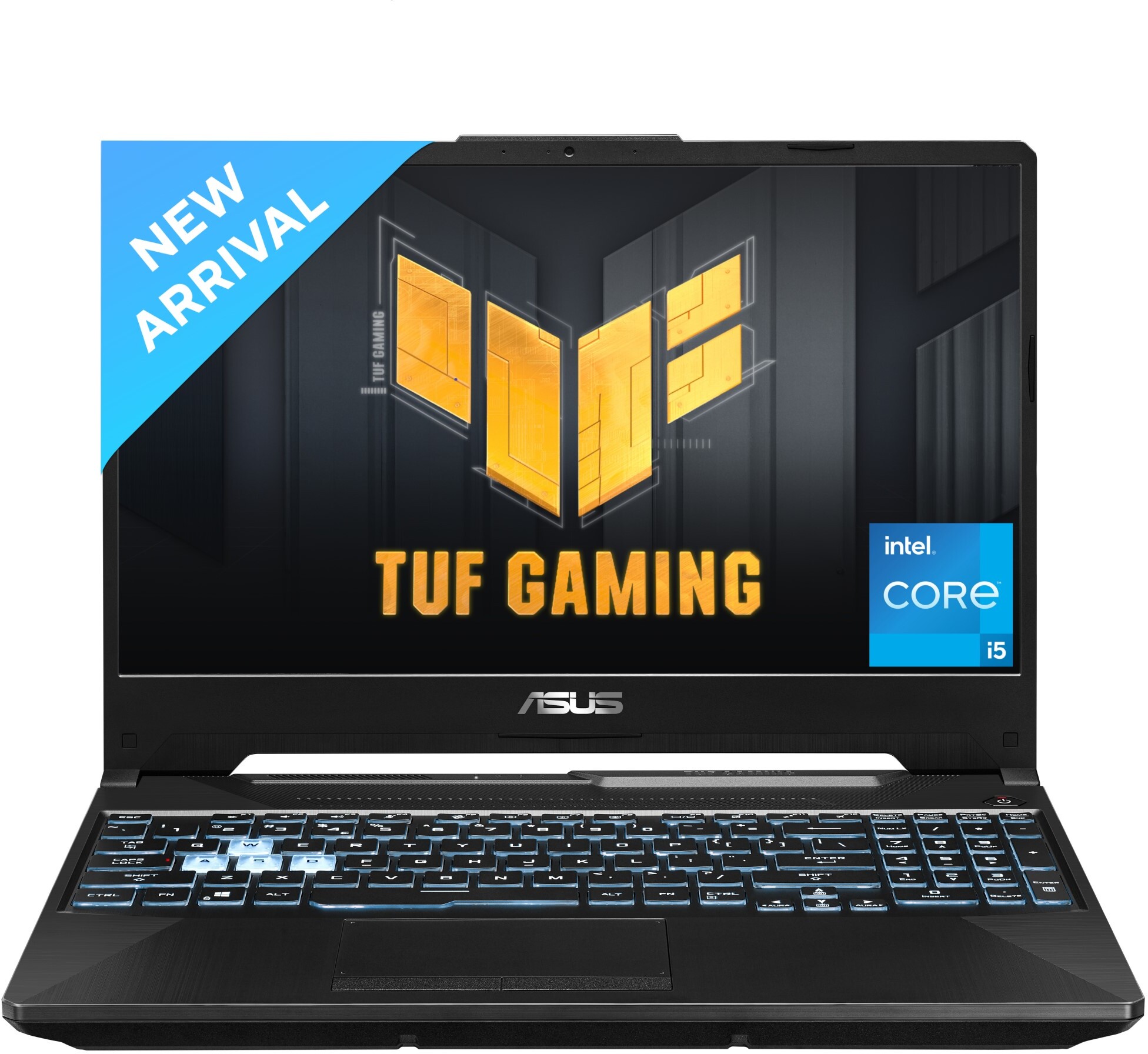 ASUS TUF Gaming F15 - AI Powered Gaming Core i5 11th Gen 11260H - (8 GB 512 GB SSD Windows 11 Home 4 GB Graphics NVIDIA GeForce RTX 2050 144 Hz) FX506HF-HN075W Gaming Laptop