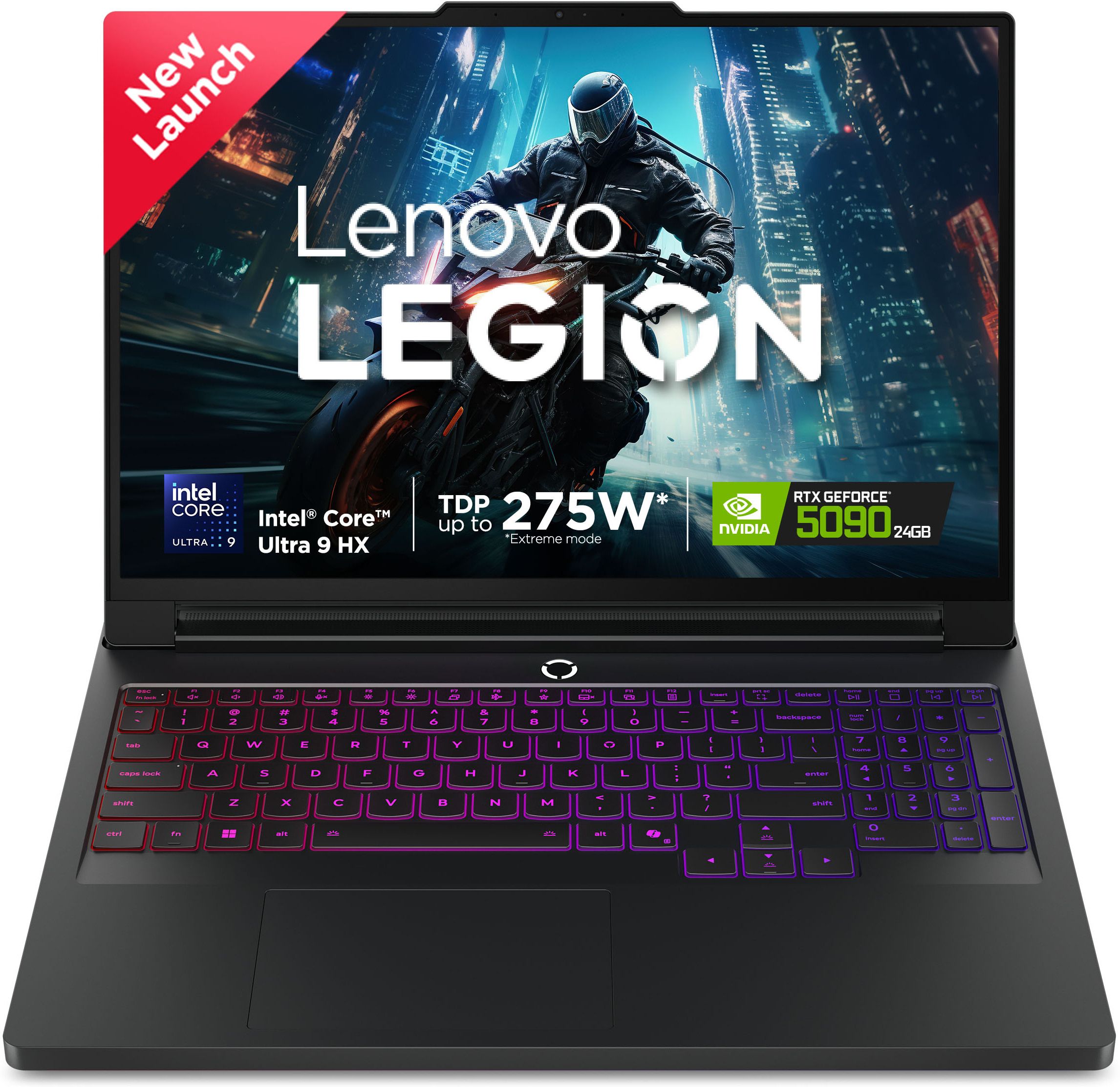 Lenovo Legion Pro 7 Intel Core Ultra 9 9th Gen - (32 GB/1 TB SSD/Windows 11 Home/24 GB Graphics/NVIDIA GeForce RTX 5090) 16IAX10H Gaming Laptop-image-30