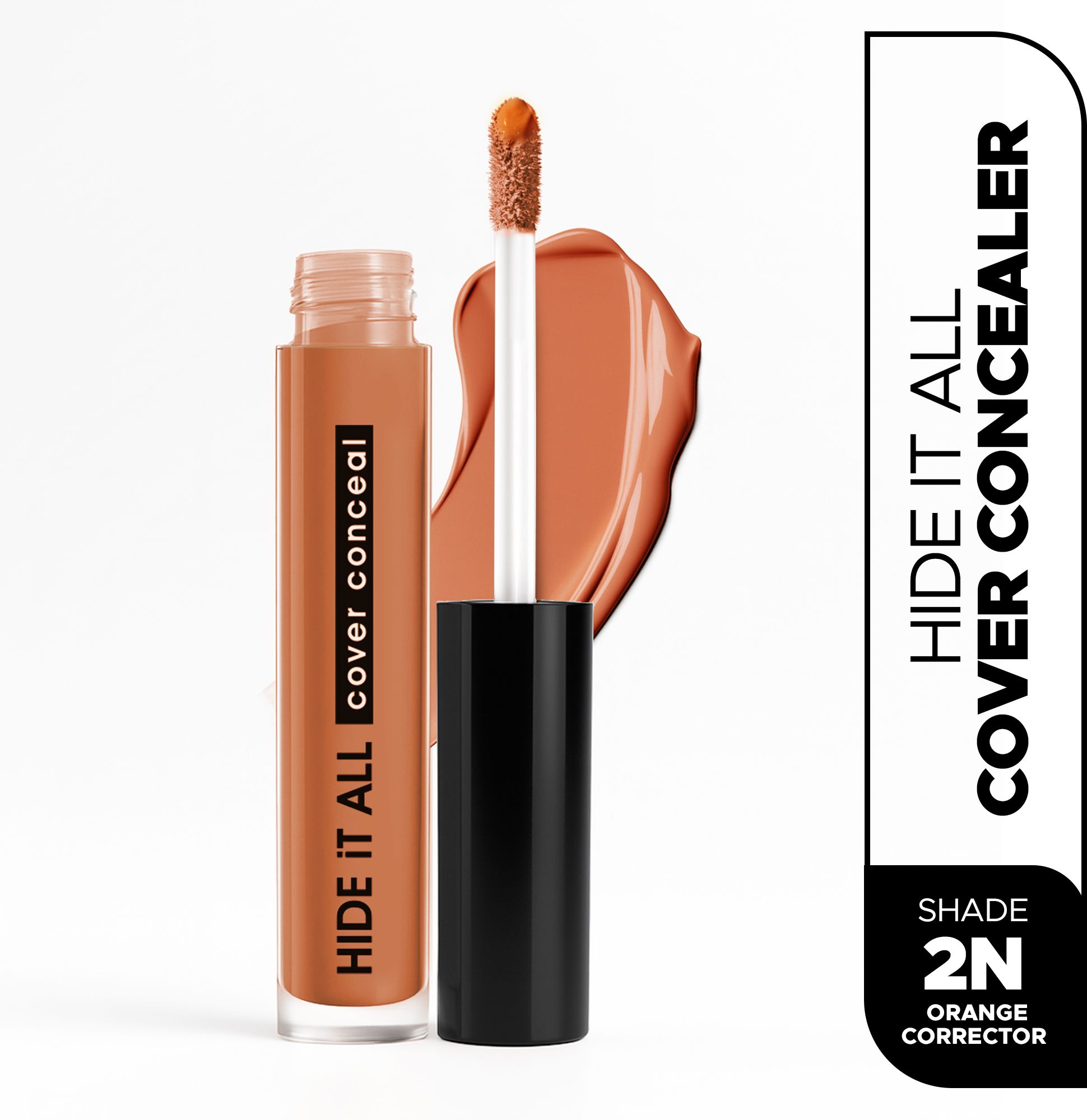 Hide It All Cover Conceal | With Shea Butter | Matte Finish & High Coverage Concealer-image-17