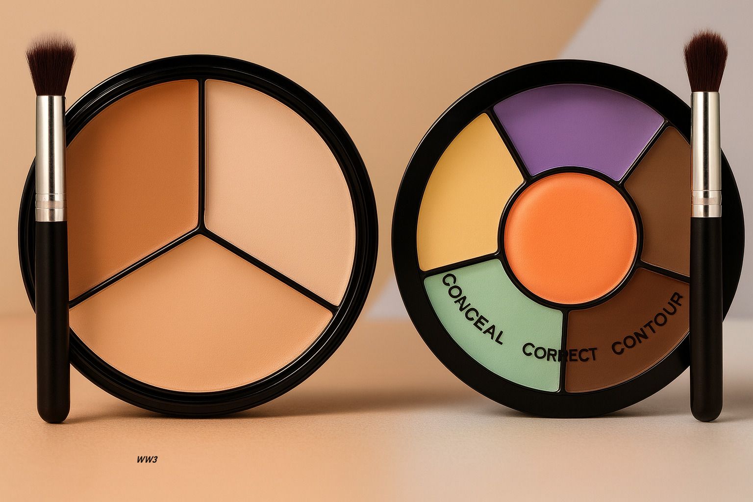 3IN1+6IN1 CONCEALER | GLOSSY LOOK | COMBO PACK Concealer BR WW3 Concealer-image-6
