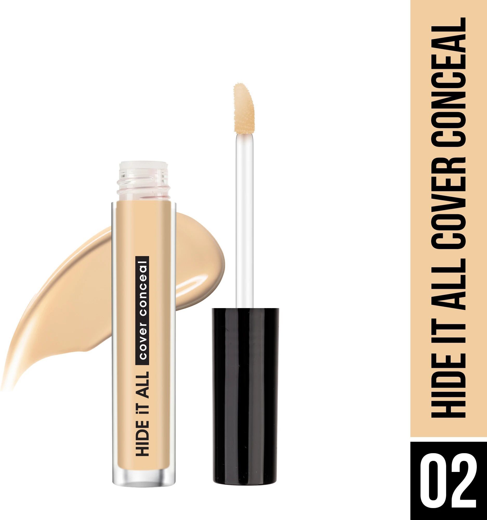hilary rhoda Hide It All Cover Conceal | With Shea Butter | Matte Finish & High Coverage Concealer-picture-18