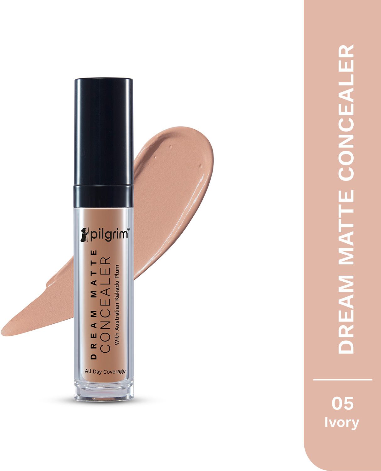 pilgrim Full Coverage Concealer Crease Resistance & Lightweight with Matte Finish Concealer-picture-10