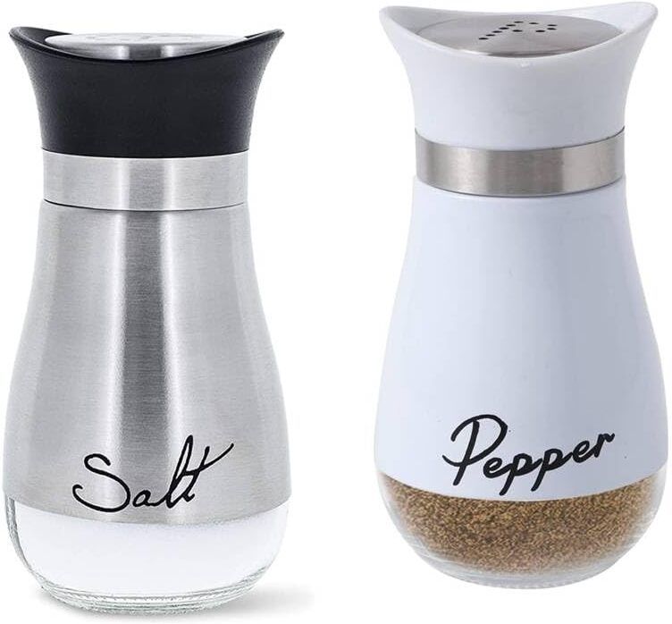 fabrons Salt & Pepper Set Stainless Steel, Glass-picture-13