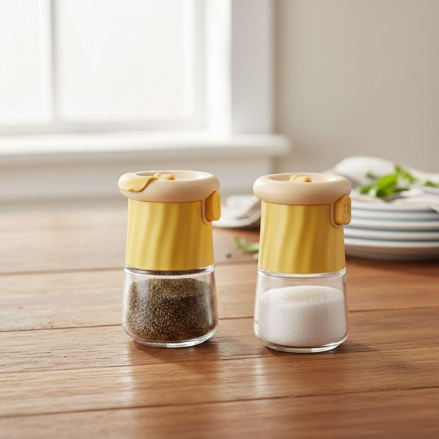 arqivo Salt & Pepper Set Glass, Plastic-picture-12