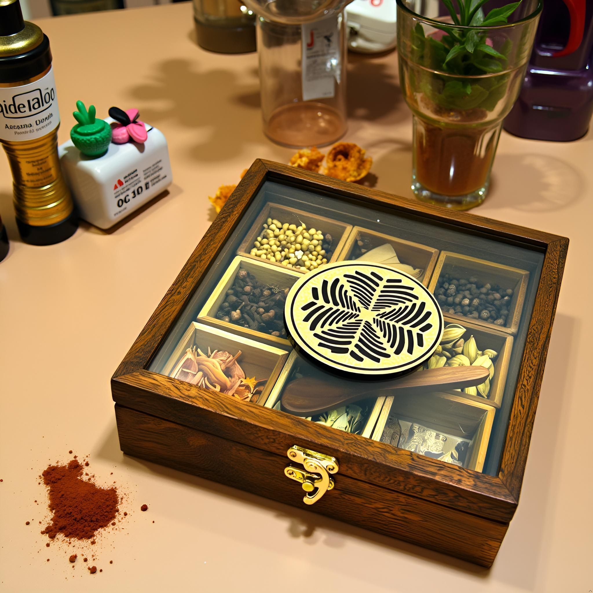 espoiir bloom Spice Set Wooden-picture-24