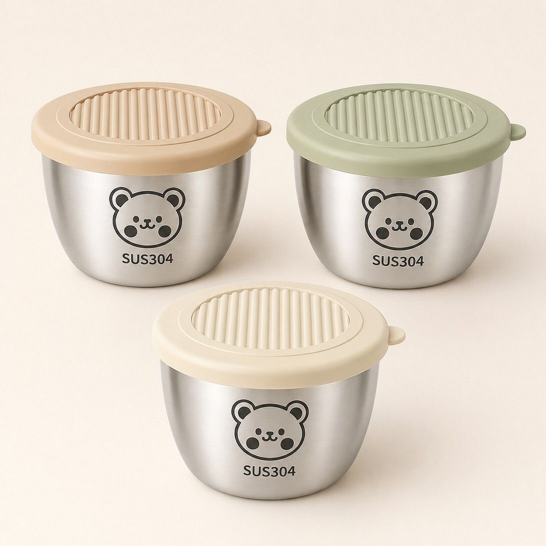 hm evotek Stainless Steel, Plastic, Silicone Dessert Bowl-picture-45