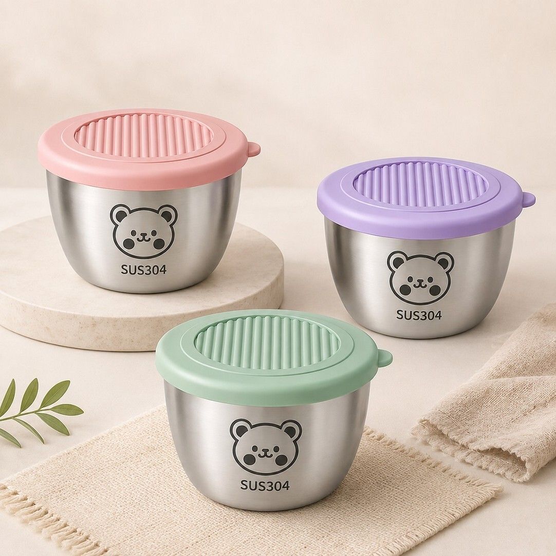 Sauce Set Stainless Steel, Plastic, Silicone-image-45