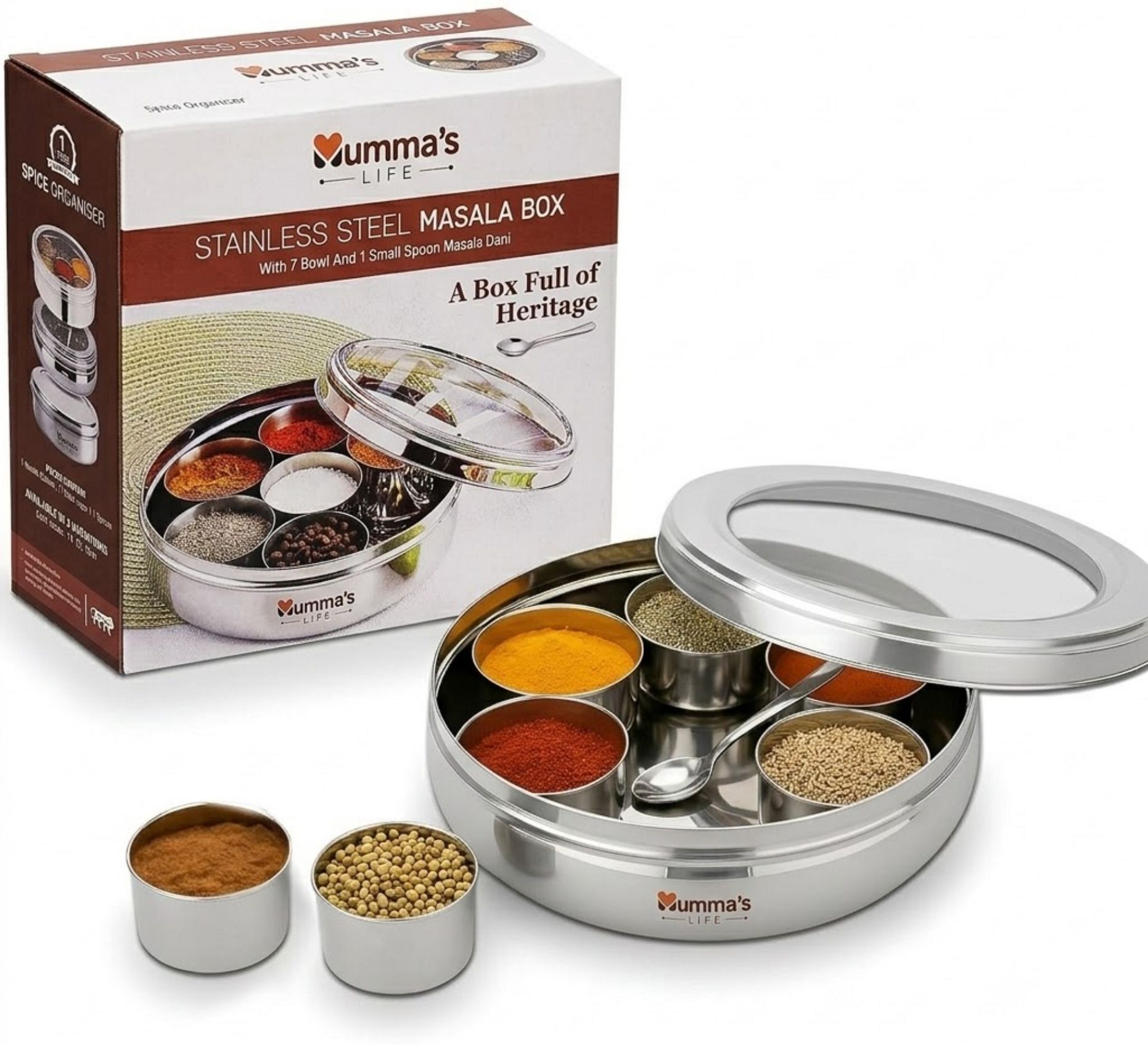 mumma's life Spice Set Stainless Steel-picture-33