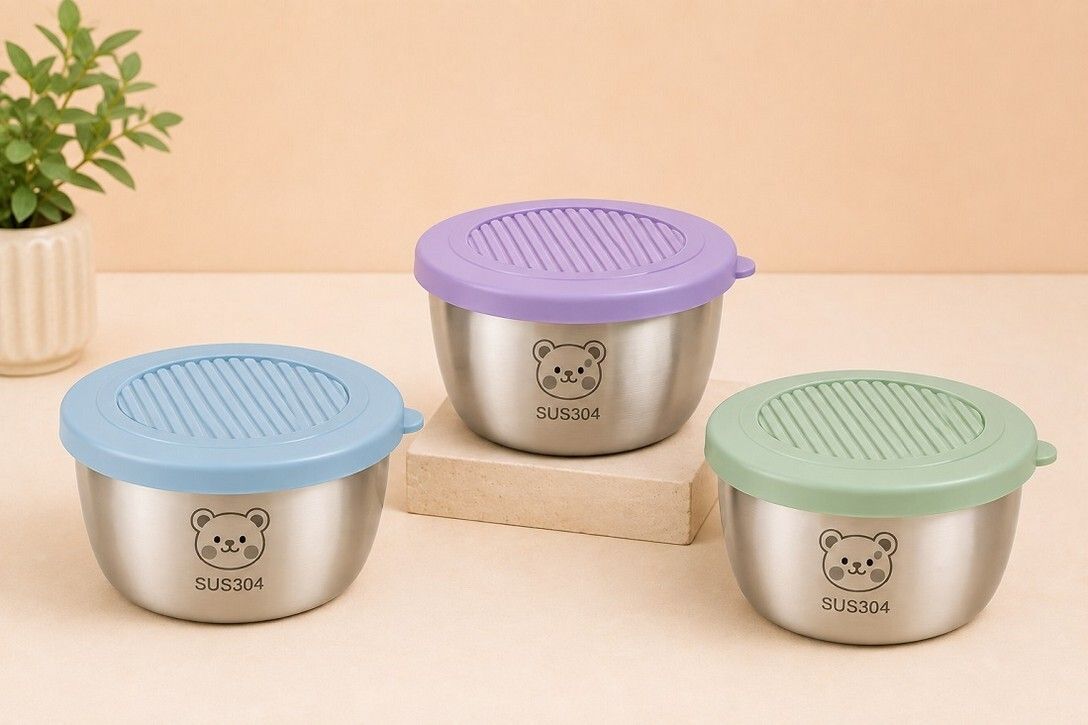 masox store Sauce Set Stainless Steel, Plastic, Silicone-picture-29