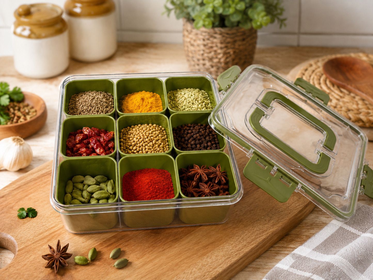 gyaani enterprises Spice Set Plastic-picture-17