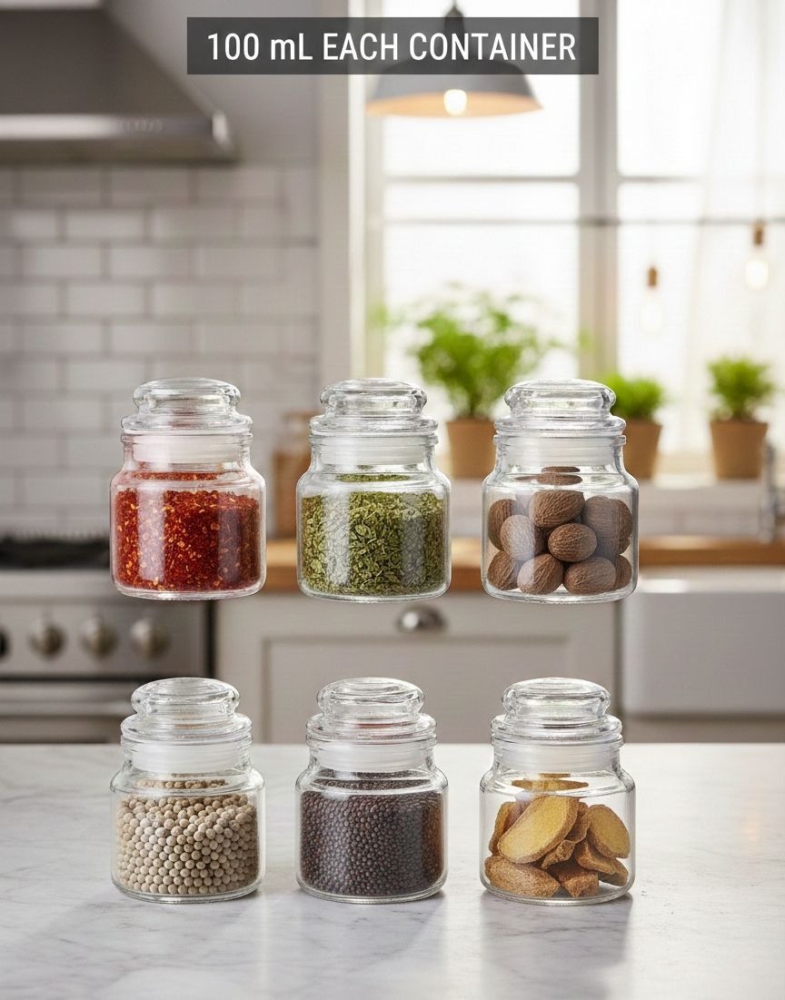 atloyal Glass Grocery Container - 100 ml-picture-10