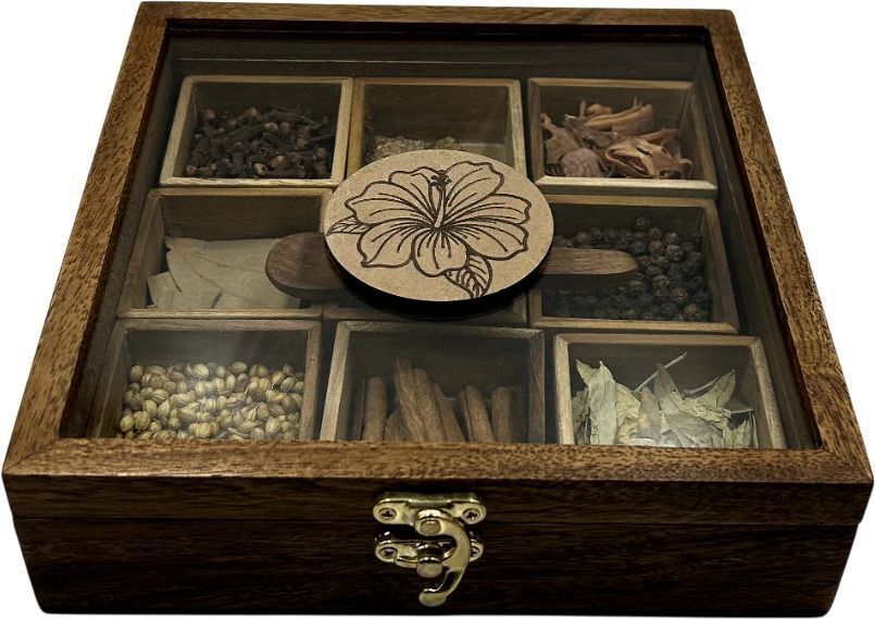iwc Spice Set Wooden, Glass-picture-15