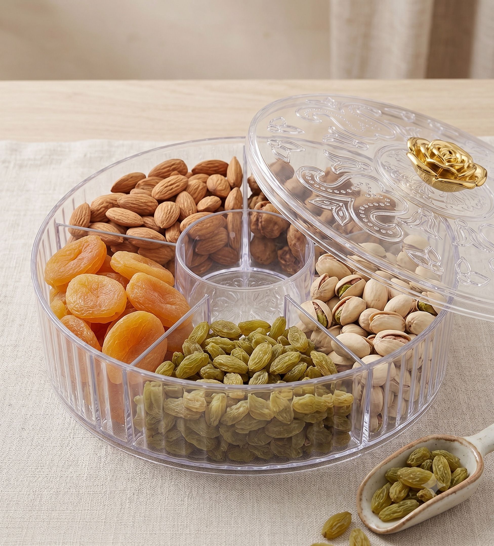 samroli Spice Set Plastic, Gold Plated-picture-33