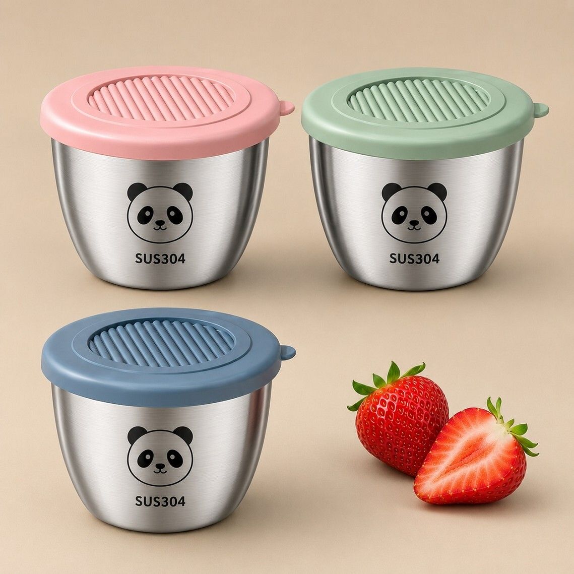 narv Stainless Steel, Plastic, Silicone Pickle Jar - 50 ml-picture-33