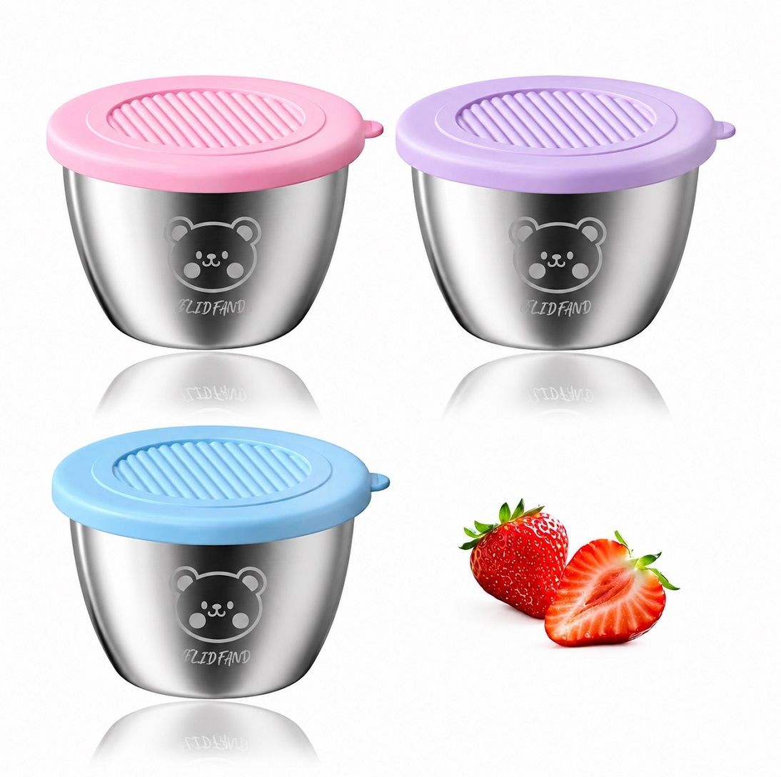 Sauce Set Stainless Steel, Plastic, Silicone-image-40