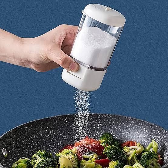 SALT DISPENSER 1 PRES 2g SEASONING SPICE BOTTLE DISPENSER QUANTITATIVE MEASURING Sugar Sprinkler Shaker 100 gm-image-49