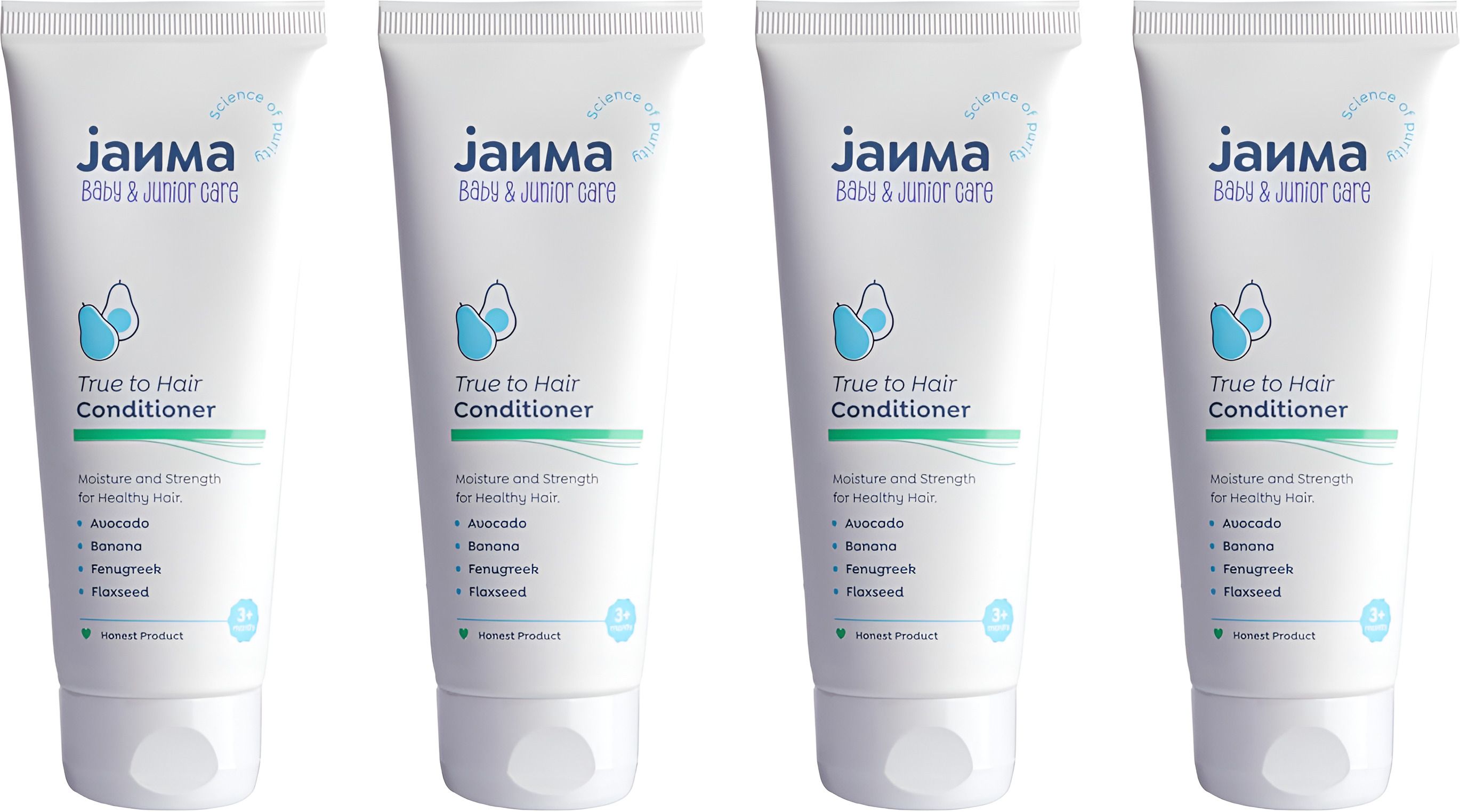 Kids Rejuvenating and Detangling Conditioner with Flex Seed For Baby | Pack of 4