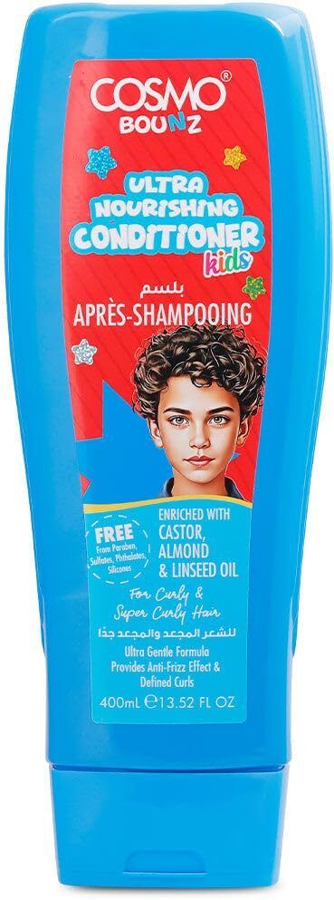 Bounz Hair Care Ultra Nourishing For Kids Hair Conditioner For Curly Hair