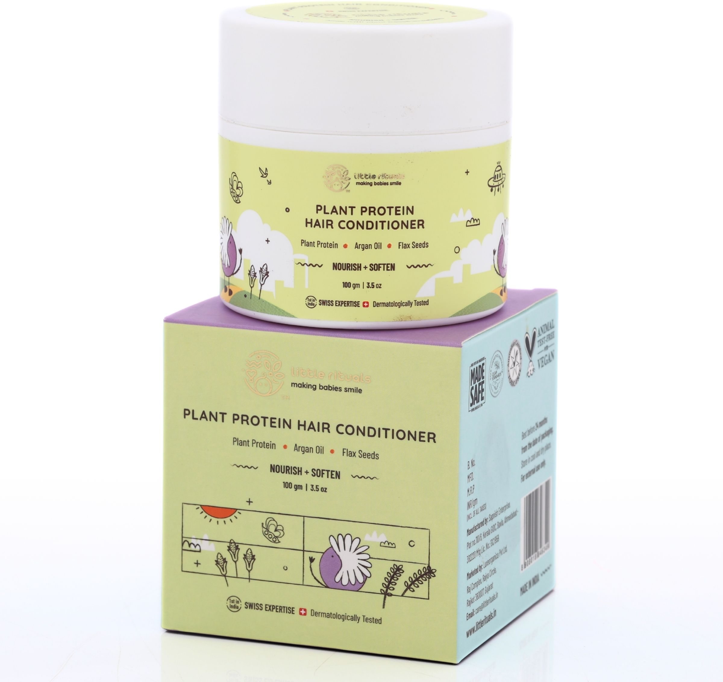 little rituals Plant Protein Conditioner: Fights Frizz, pH Balanced, MADE SAFE Certified-picture-23