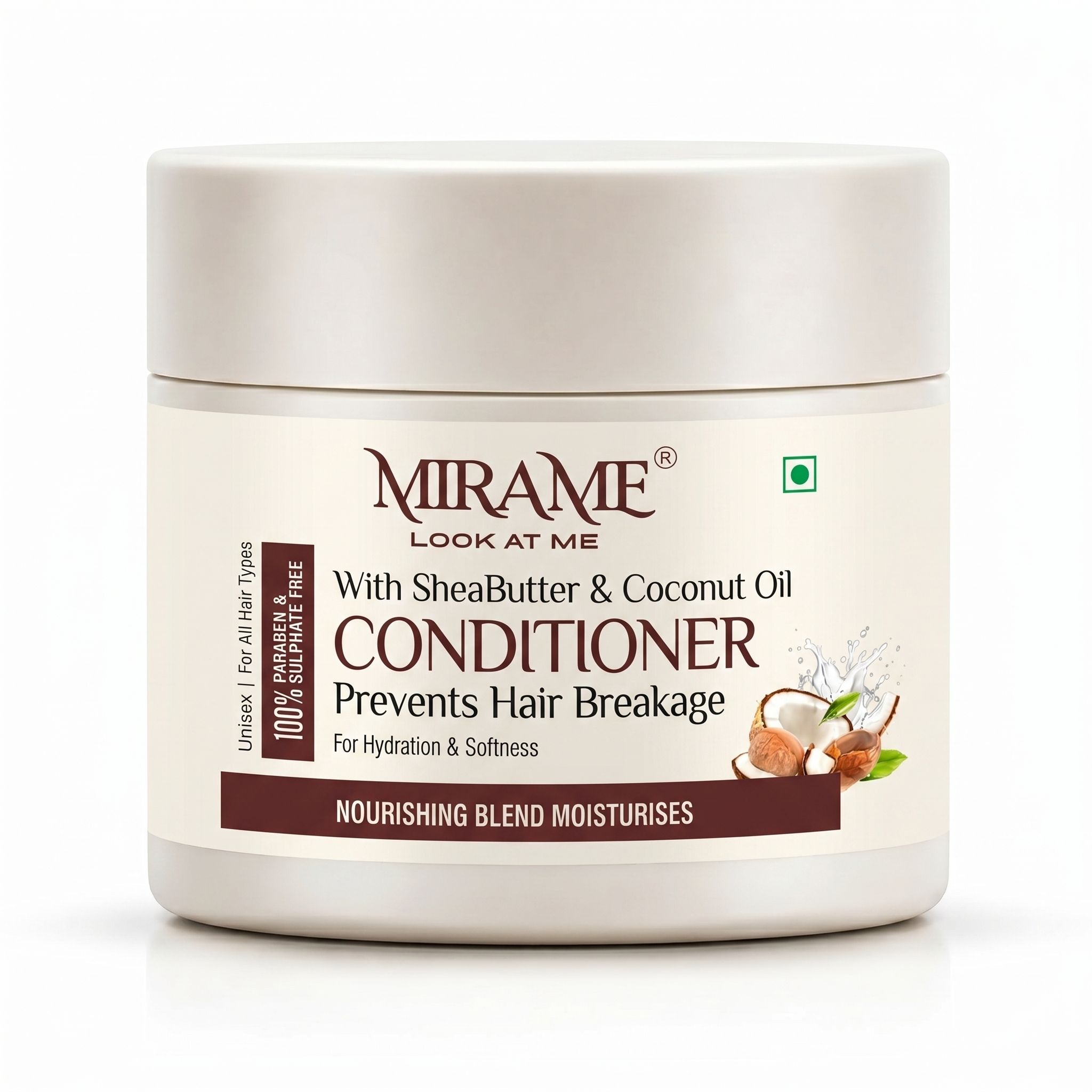 mirame Deep Hydration Hair Conditioner with Shea Butter & Coconut Oil Anti Breakage-picture-23