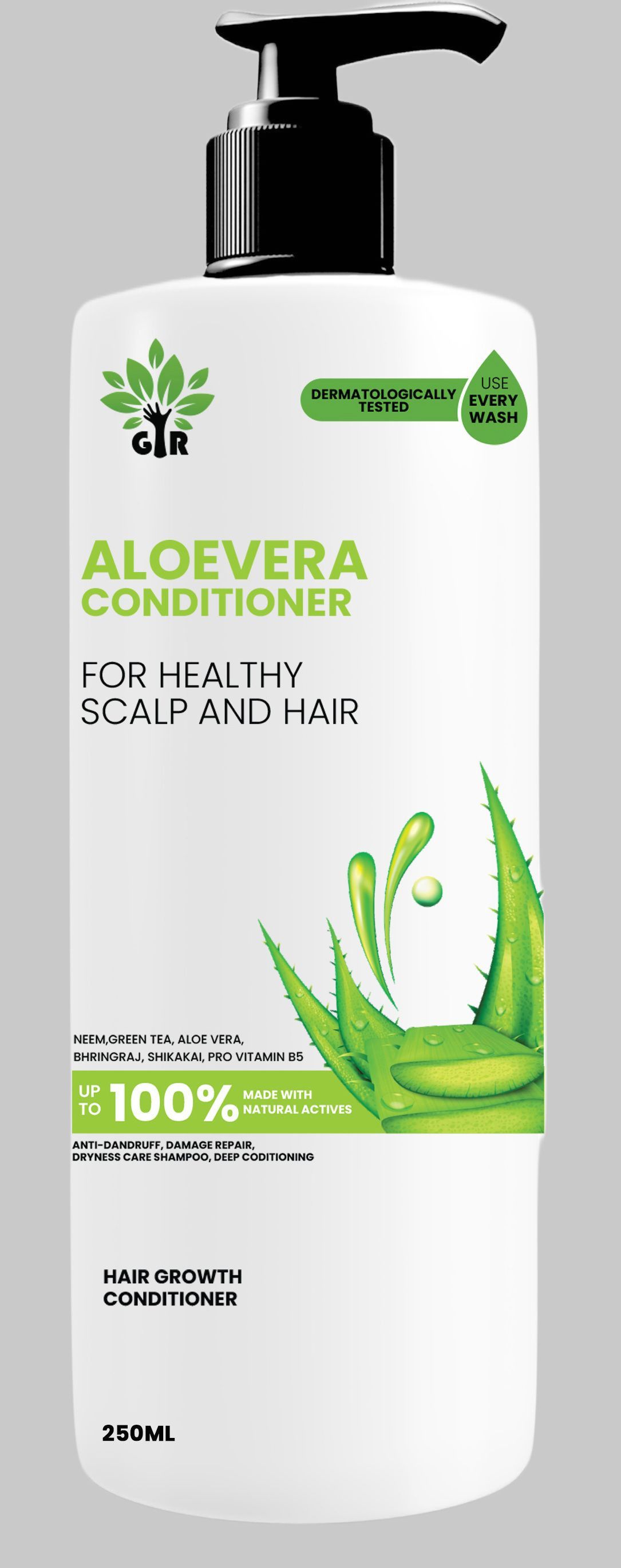 gir Aloevera Conditioner with Pure Aloe Vera Extract (250 ml)-picture-26