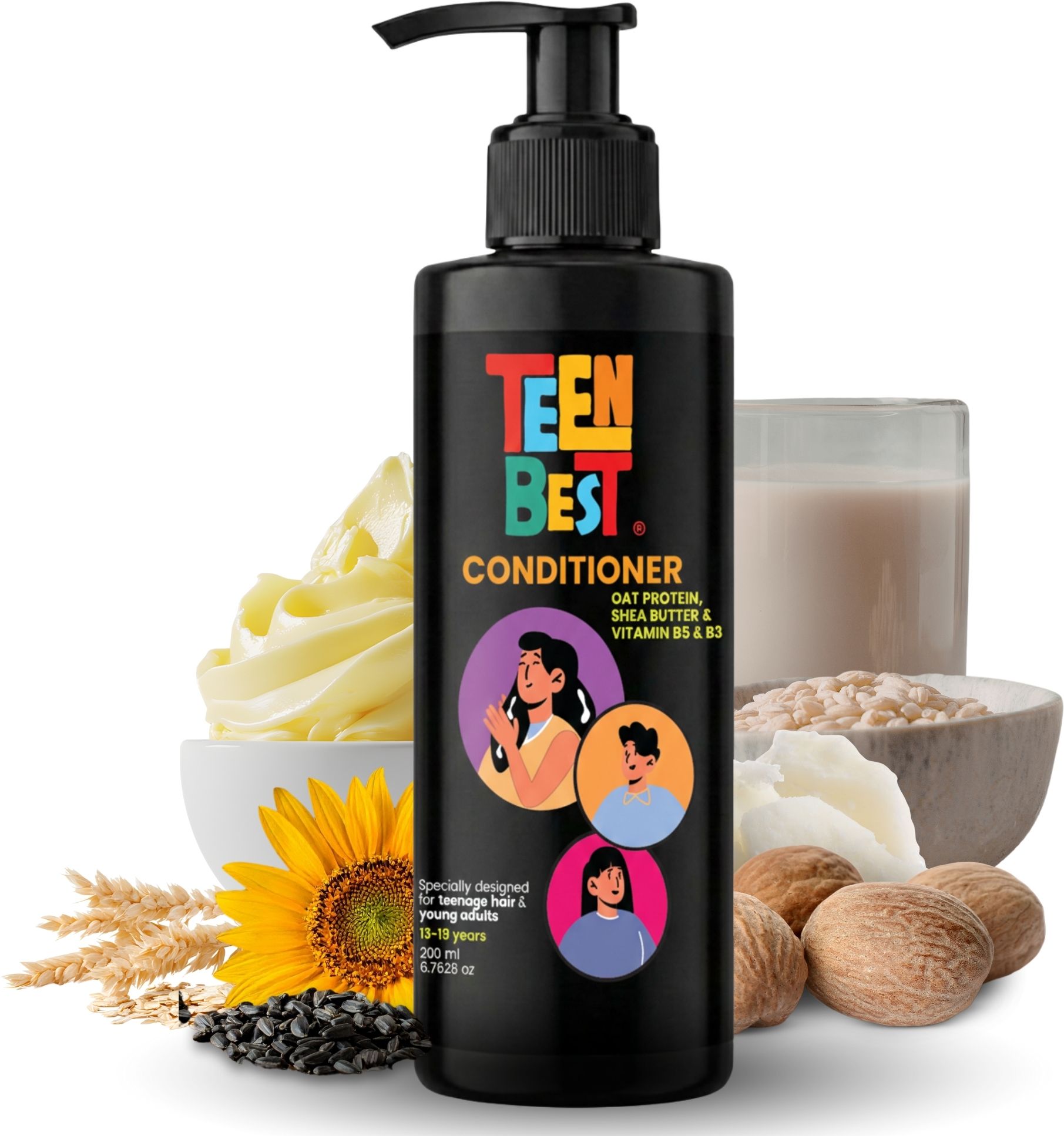 Conditioner for Teen Boys & Girls 13-19 Years Lightweight, Oily & Sweaty Hair